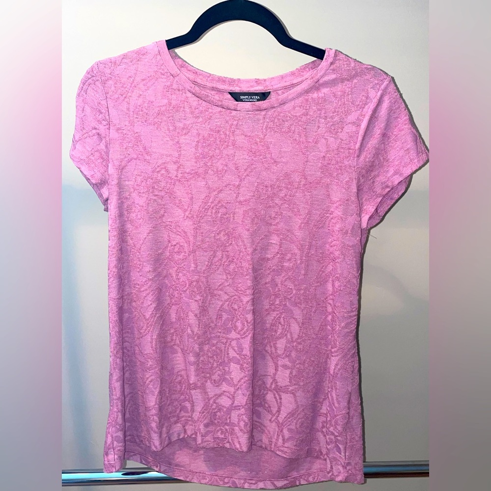 Simply Vera Vera Wang short sleeve shirt